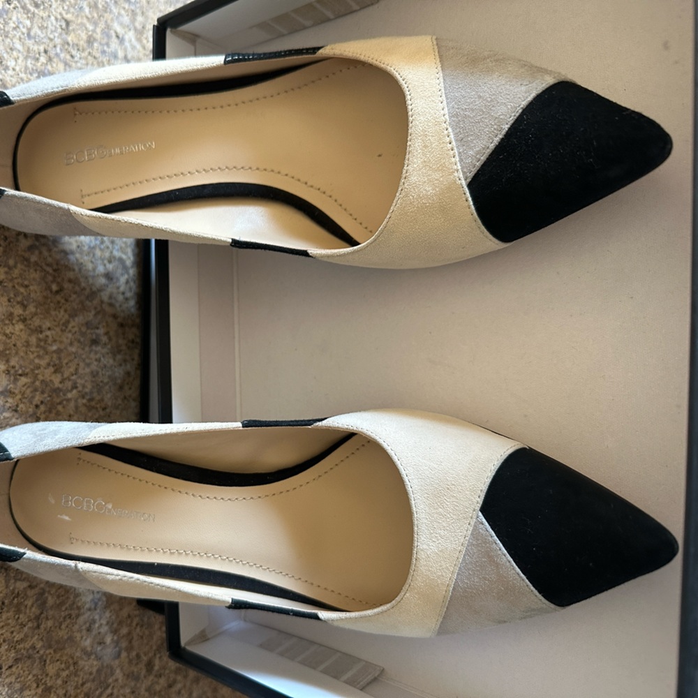 NWOT! Never worn and includes original box. 3.5” heels